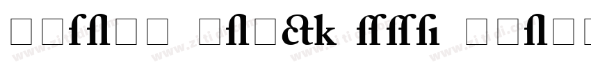 Caslon Black SSi Bol字体转换